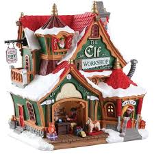 The Elf Workshop By Lemax Villages Village De Noel Deco Village De Noel Maison De Noel