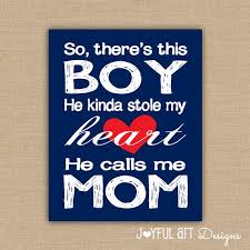 So There S This Boy He Kinda Stole My Heart He Calls Me Etsy In 2020 Kids Bathroom Wall Art Baby Shower Quotes Call My Mom