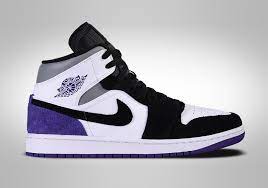 Is an american multinational corporation that is engaged in the design, development, manufacturing, and worldwide marketing and s. Nike Air Jordan 1 Retro Mid Se Court Purple Fur 152 50 Basketzone Net