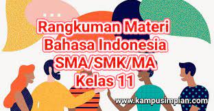 Oiya kakak ingin membagikan kepada adik adik kelas xi sma/ma mengenai materi yang sudah disusun yaitu materi unsur kebahasaan teks resensi dari mata pelajaran bahasa indonesia. Rangkuman Materi Bahasa Indonesia Lengkap Kelas 11 Sma Smk Ma