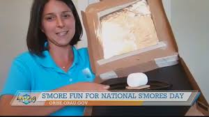 Cooking ingredients for s'mores (graham crackers, chocolate bars, large marshmallows) we started by using our ruler to measure a square on the top of the pizza box 1 inch from the edges. S More Fun With This Diy Solar Oven Wate 6 On Your Side