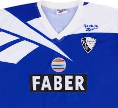Vfl bochum logo, ist ein deutsches fußballunternehmen aus bochum. 1995 96 Vfl Bochum Home Shirt Excellent Xxl Classic Retro Vintage Football Shirts