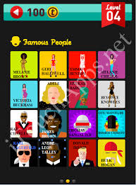 Take the quiz on your own, or challenge friends to play with you. Icon Pop Quiz Famous People Quiz Level 4 Part 2itouchapps Net 1 Iphone Ipad Resource