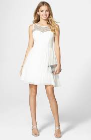 Cotton floral lace with bell cr 10. Ù…Ø®Ø²ÙˆÙ† ÙŠÙ†Ø²Ù Ø§Ø³ØªÙ‚Ù„Ø§Ù„ Abito Bianco Corto Ffigh Org