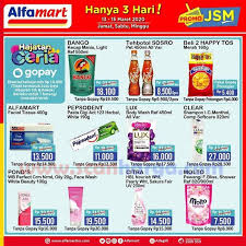 Katalog ini pun menyediakan informasi tentang produk diskon dalam promo alfamart jsm yang berlaku selama tiga hari saja pada waktu akhir pekan. Cek Info Jsm Alfamart 3 Hari 13 15 Maret 2020 Scanharga