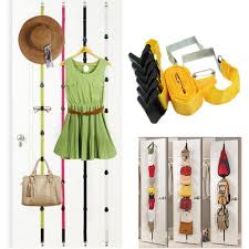 This organizer keeps clothing and accessories organized, clean. Buy Adjustable Over Door Straps Hanger Hat Bag Coat Clothes Rack Organizer 8 Hooks At Affordable Prices Free Shipping Real Reviews With Photos Joom