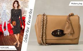 Alexachung Loves Mulberry S Lily Bag It S A Casual Leather Mini Bag With A Leather And A Chain Strap That Can Be Worn Over The Mulberry Bag Bags Mini Bag