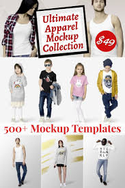 Ultimate Apparel Mockup Collection Clothing Mockup Apparel Wearables Fashion