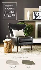 If you're looking for some tried and true, classic paint colors, give these options a try: How To Use The Sherwin Williams 2021 Color Of The Year Urbane Bronze Sw 7048 Paint Colors For Home Sherwin Williams Colors Color Of The Year 2021