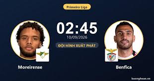 Moreirense vs Benfica Live: Benfica dominates Moreirense but fails to score.