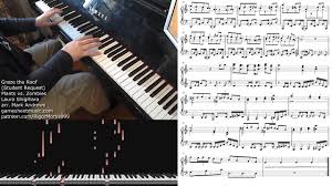 Plants Vs Zombies Graze The Roof Piano W Sheets Youtube