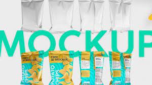 Download Free 3d Packet Mockup Free Package Mockups Free Packaging Mockup Plastic Bottles Labels Packaging Design Inspiration