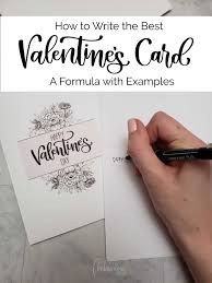 Check spelling or type a new query. How To Write The Best Valentine S Card With Formula And Examples Fontabulous Designs