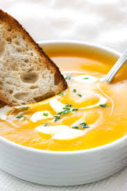 Return all to the pan. Creamy Butternut Squash Soup With Apple And Onion