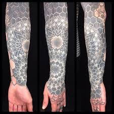 White Ink Over Blackwork Tattoos White Tattoo White Over Black Tattoo Blackwork Tattoo