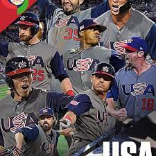 Team Usa Wbc 2017 World Baseball Classic Usa Baseball Baseball