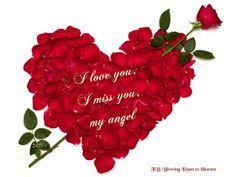 My Angel I Love You I Miss You Rose Flower Wallpaper Red Rose Petals Love Rose Flower