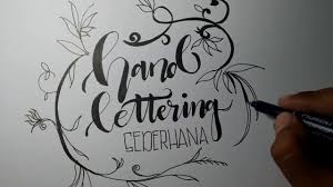 Kita telah membahas banyak hal dan sekarang ini adalah waktunya untukmu untuk mengetes kemampuan yang ini. Wooow Modal 5000 Rupiah Sudah Bisa Hand Lettering Youtube