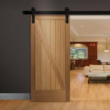 Barn Door Track With A Barn Door Makes For Perfection Door P180 In 2020 With Images Wood Doors Interior Doors Interior Barn Style