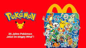 Spielzeuge zeitlich versetzt in serien erhältlich. Mcdonald S Verteilt Pokemon Karten Mit Dem Happy Meal Ab Nachster Woche Jpgames De