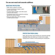 Quietwalk 100 Sq Ft 3 Ft X 33 3 Ft X 3 Mm Underlayment W Sound Barrier And Moisture Barrier For Laminate Engineered Flooring Qw100b1lt The Home Depot In 2020 Engineered Flooring Underlayment Flooring