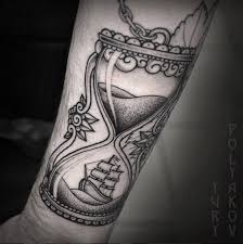 Nautical Hourglass Tattoo By Yury Polyakov Hourglass Tattoo Tattoos Hourglass Tattoo Meaning