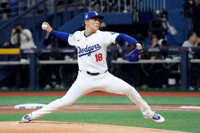 Yoshinobu Yamamoto lasts 1 inning in Dodgers debut, gives up 5 runs to Padres | WRBL