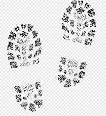 Tak hanya itu, rasa sakit di area kaki mungkin juga berasal. Shoe Illustration Black And White Footprints White Black Hair Poster Png Pngwing