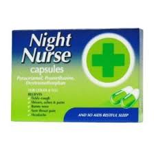 Day night nurse,your doctor may prescribe any of these 3 drugs depending on your day night nurse past and current medical condition. Night Nurse Capsules 10