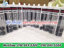 SỈ & LẺ KEO DÁN SILICONE CHỊU NHIỆT XTRASEAL 750F GRAY