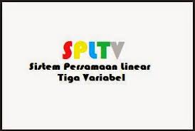 X dan y disebut variabel a, b. Sistem Persamaan Linear Tiga Variabel Spltv Dan Contohnya Berpendidikan Com