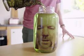 Scare your halloween candy foragers with a head in a jar! Tesco Head In A Jar Ad Age