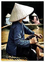 Conical Hats Conical Hat Vietnamese Woman Vietnam