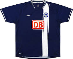 ˈhɛʁtaː beː ʔɛs t͡seː), and sometimes referred to as hertha berlin, hertha bsc berlin, or simply hertha, is a german professional football club based in the charlottenburg locality of berlin. Old Hertha Football Shirts And Soccer Jerseys