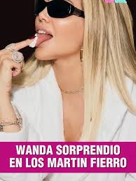 Wanda Nara deslumbra en los Martin Fierro 2025