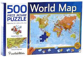 Shop our 500 piece puzzles that will challenge even the most experienced puzzler! Jigsaw Puzzle World Map 500 Pc Puzzle Palace Aust