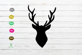 Choose from 40+ deer silhouette graphic resources and download in the form of png, eps, ai or psd. Deer Head Svg Cut File Deer Head Silhouette Farm House Svg 477059 Svgs Design Bundles