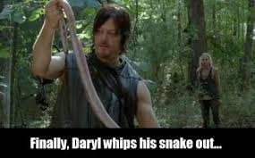 The Walking Dead Season 4 Recap Episode 12 Still Walking Dead Funny Walking Dead Season 4 Daryl Dixon Funny