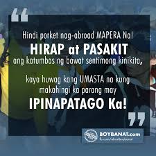 Ofw Quotes And Messages That Will Etch In Your Minds Boy Banat