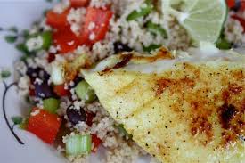 Right now you can score (4) boxes of near east quinoa & rice for just 70¢ each at. Adobo Lime Fish With Confetti Couscous