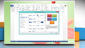 Create A Flow Chart In Microsoft Word 2013 Document On Windows 8