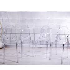 Our kitchen & dining room furniture category offers a great selection of wall & tabletop picture frames all departments audible books & originals alexa skills amazon devices amazon pharmacy amazon warehouse. Panana 4pcs New Ghost Poly Carbonate Transparent Clear Style Dining Chairs Amazon Co Uk Kitchen Ghost Chair Dining Room Stackable Dining Chairs Dining Chairs