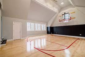 Buy your very own ronan easy court stencil marking kit now, and be playing as the experts tomorrow! The Big Splurge Indoor Basketball Courts For True Hoops Fans