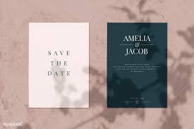 Download Premium Psd Of Save The Date Wedding Invitation Card Mockup 556104 In 2020 Wedding Stationery Checklist Wedding Invitation Cards Invitation Cards