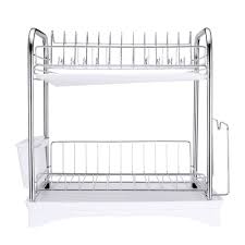Maybe you would like to learn more about one of these? Stainless Steel Kitchen Rack Two Layer Dish Rack Cookware Holder Draining Rack Shelf Walmart Com Walmart Com