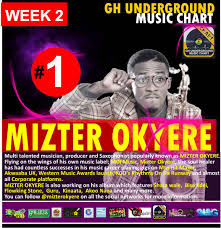 Gh Underground Music Charts Week 2 Mizter Okyere Tops