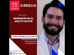 Depresión en el adulto mayor con Luis Gerardo Moncayo Samperio