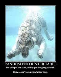 Let S Gurps Random Encounter Tables Templated And Applied