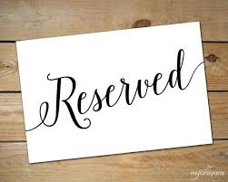 Printable Reserved Sign Wedding Reserved Table Sign Etsy In 2020 Reserved Wedding Signs Reserved Signs Reserved Table Signs