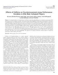Get this app while signed in to your microsoft account and install on up to ten windows 10 devices. Pdf Effects Of Caffeine On Countermovement Jump Performance Variables In Elite Male Volleyball Players